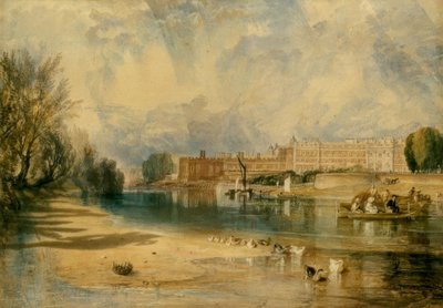 Hampton Court Palace by Joseph Mallord William Turner